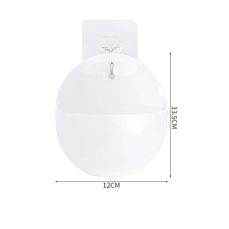 Hydroponic Wall Hanging Flower Pot, Lazy Plastic Vase, Green Flower Pot, #2660