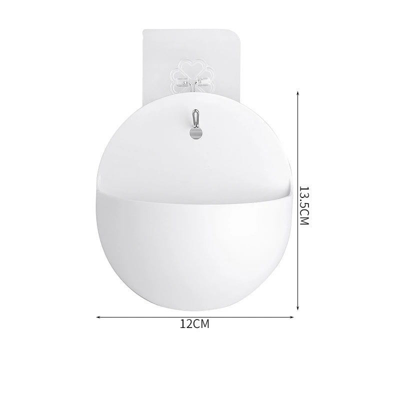 Hydroponic Wall Hanging Flower Pot, Lazy Plastic Vase, Green Flower Pot, #2660