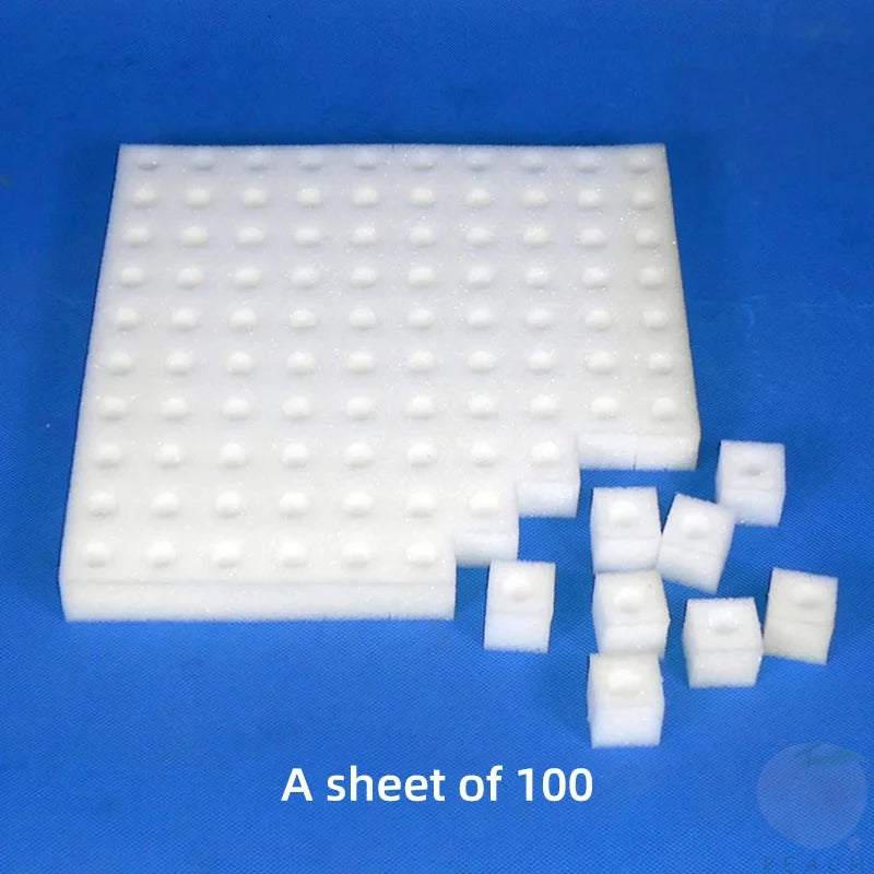 100Pcs/sheet Hydroponic plant Sponge Garden Cultivation Seedling Soilless Culture Planting tools Vegetables Nursery Pots trays